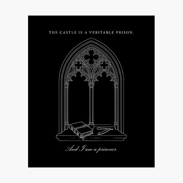 Item preview, The Castle Is A Veritable Prison Jonathan Harker Dracula designed and sold by Fenay Designs.