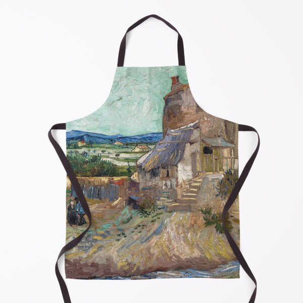 Item preview, La Maison De La Crau by Vincent van Gogh: Rustic Provençal Village Poster designed and sold by artofuniverse.