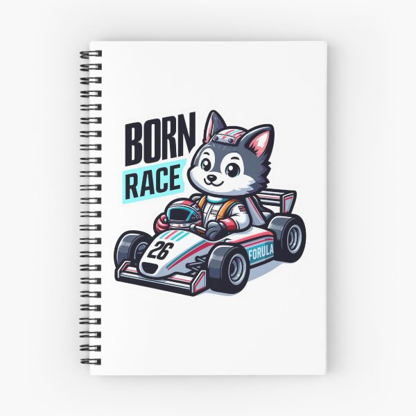 Item preview, Born to Race Husky-Cute Racing Dog Cartoon designed and sold by carestazafeli.