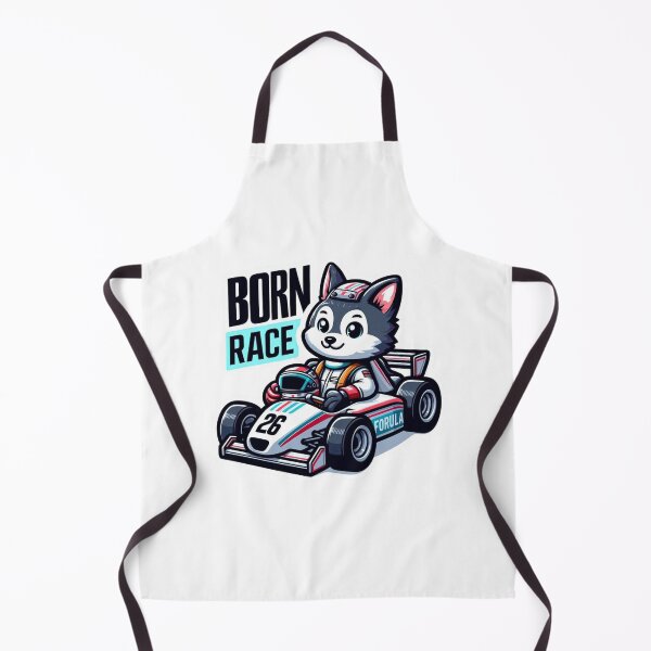 Item preview, Born to Race Husky-Cute Racing Dog Cartoon designed and sold by carestazafeli.