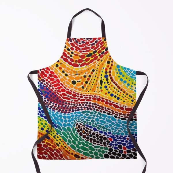 Item preview, Aboriginal Inspired Dot Art - Abstract Multicolor Stream Flows designed and sold by GrinGalore.