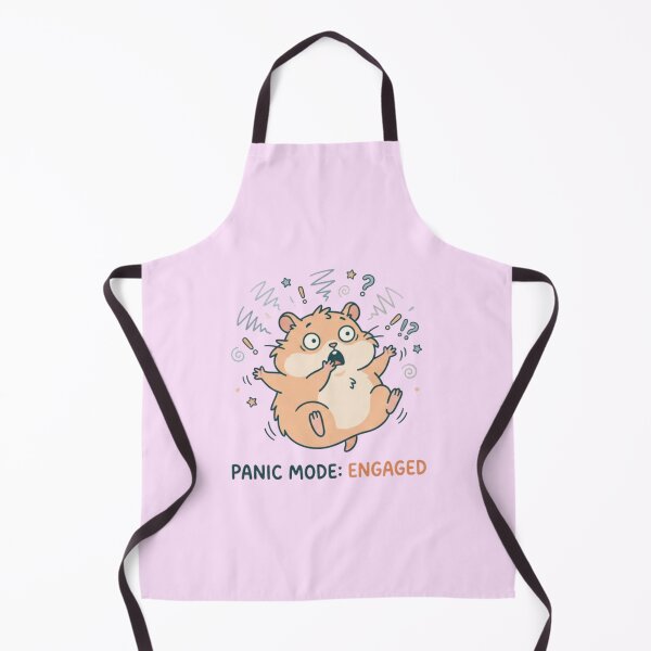 Item preview, Funny Cute Animal Meme – “ PANIC MODE : ENGAGED ” kawaii designed and sold by Ace01st.