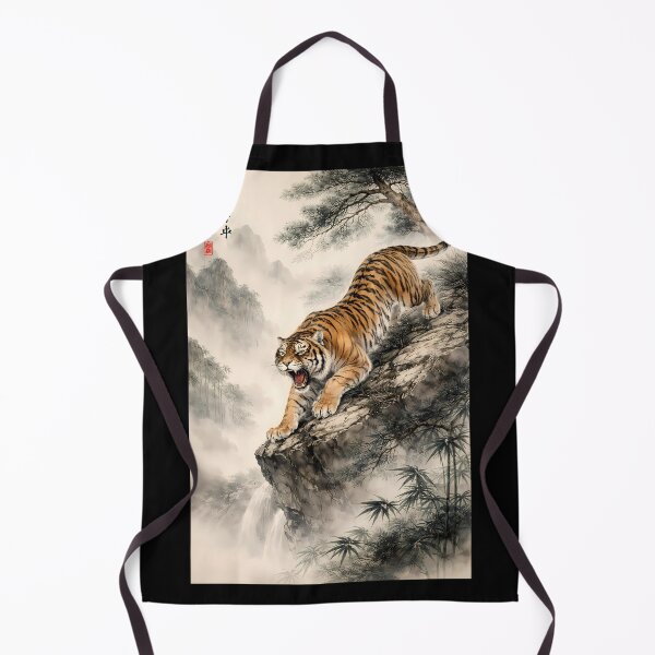 Item preview, Tiger Descending a Misty Mountain designed and sold by cuprum.