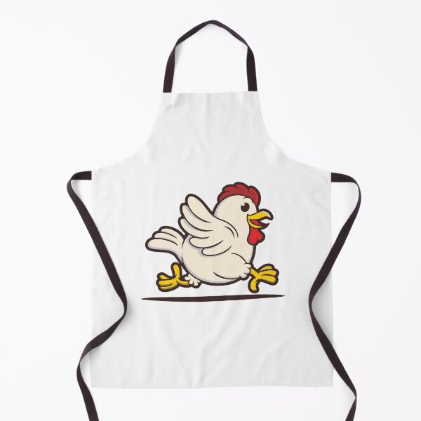 Item preview, Funny Running Chicken Cartoon Vector designed and sold by Romain V  Beaupré.