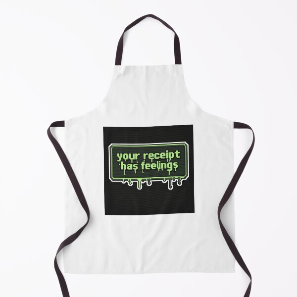 Item preview, Your Receipt Has Feelings - Retro Pixel Meme designed and sold by PictorialWhimsy.