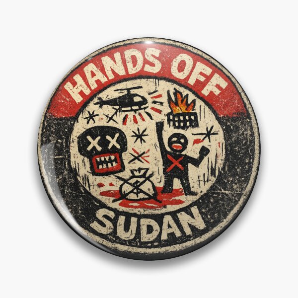 Item preview, Hands Off Sudan designed and sold by DIRTYDUNNZ.