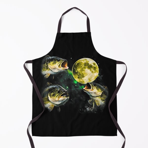Item preview, Fish Howling to The Moon Vintage 90s Retro Fish Graphic designed and sold by FerminVigo.