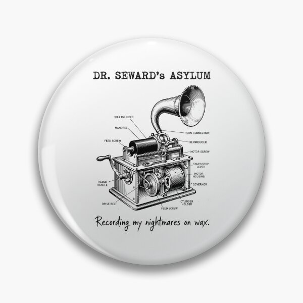 Item preview, Dr Sewards Asylum Recording My Nightmares On Wax Dracula designed and sold by Fenay Designs.