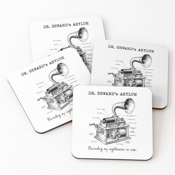 Item preview, Dr Sewards Asylum Recording My Nightmares On Wax Dracula designed and sold by Fenay Designs.