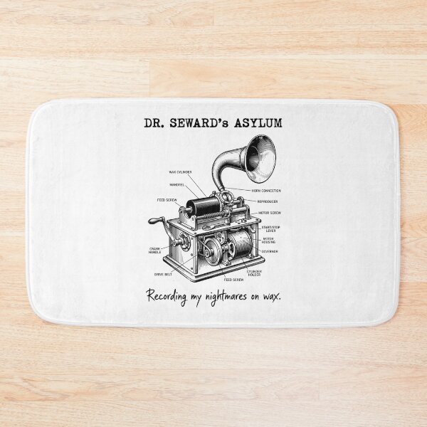 Item preview, Dr Sewards Asylum Recording My Nightmares On Wax Dracula designed and sold by Fenay Designs.