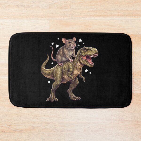 Item preview, Funny Rat Riding T Rex Dinosaur Animal Lover designed and sold by TerryConnells.