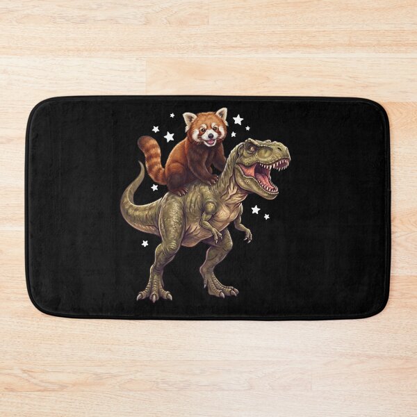 Item preview, Funny Red Panda Riding T Rex Dinosaur Animal Lover designed and sold by TerryConnells.