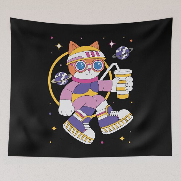 Item preview, Cosmic Travel Cat Empire Astronaut designed and sold by TeezTales.