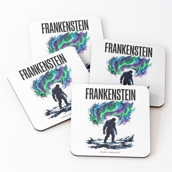 Item preview, Frankenstein Mary Shelley Northern Lights Arctic Creature designed and sold by Fenay Designs.