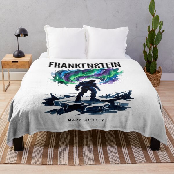 Item preview, Frankenstein Mary Shelley Northern Lights Arctic Creature designed and sold by Fenay Designs.
