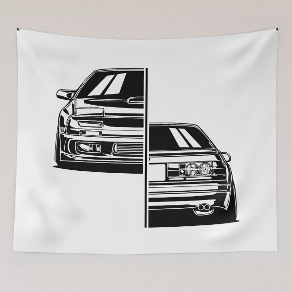 Item preview, Mazda RX7 FC Savanna Second Generation Rotary Illustration designed and sold by ArtistikAvenue.