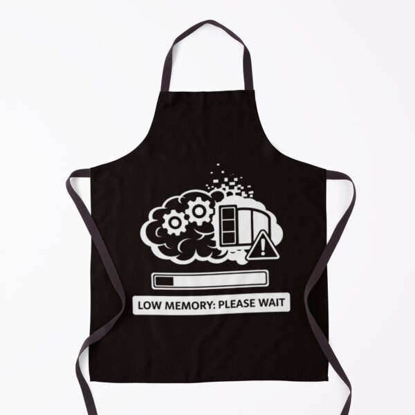 Item preview, Low Memory Brain – Funny Overthinking Humor Design designed and sold by MS-DesignArt.
