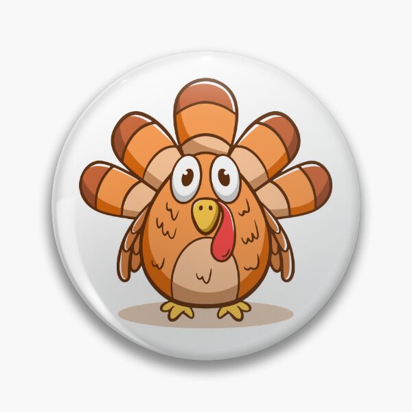 Item preview, Cute Thanksgiving Turkey Cartoon designed and sold by Romain V  Beaupré.