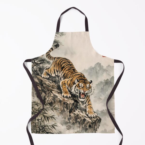 Item preview, Tiger Descending a Mountain designed and sold by cuprum.