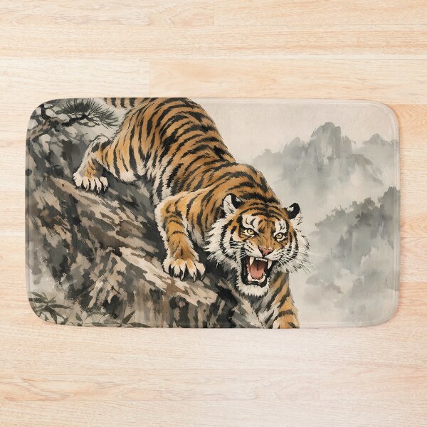 Item preview, Tiger Descending a Mountain designed and sold by cuprum.