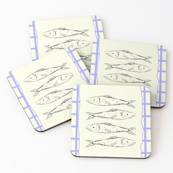 Item preview, Sardine Fish Sketch designed and sold by the-myro.