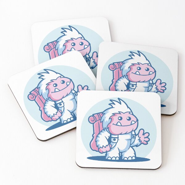 Item preview, Cute Yeti Hiker Adventure Backpack designed and sold by Romain V  Beaupré.