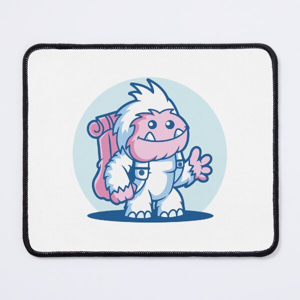 Item preview, Cute Yeti Hiker Adventure Backpack designed and sold by Romain V  Beaupré.