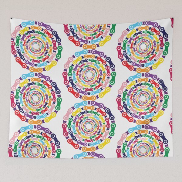 Item preview, RAINBOW CHAIN REACTION designed and sold by Spokelore.