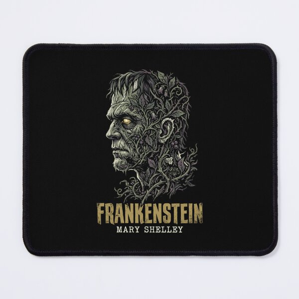 Item preview, Frankenstein Mary Shelley Gothic Creature Portrait Vines designed and sold by Fenay Designs.
