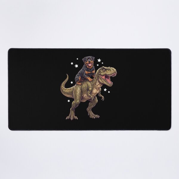 Item preview, Funny Rottweiler Riding T Rex Dinosaur Dog Lover designed and sold by TerryConnells.