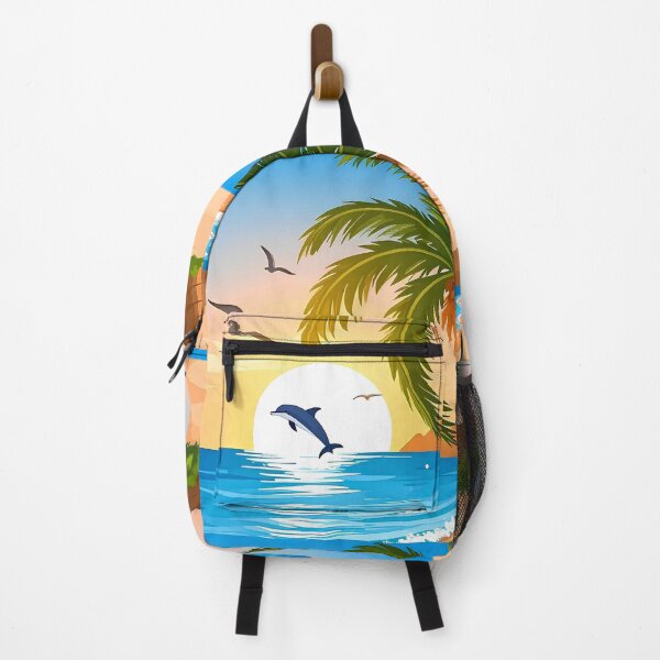 Item preview, Dolphin in palm beach designed and sold by Creative Visualize.