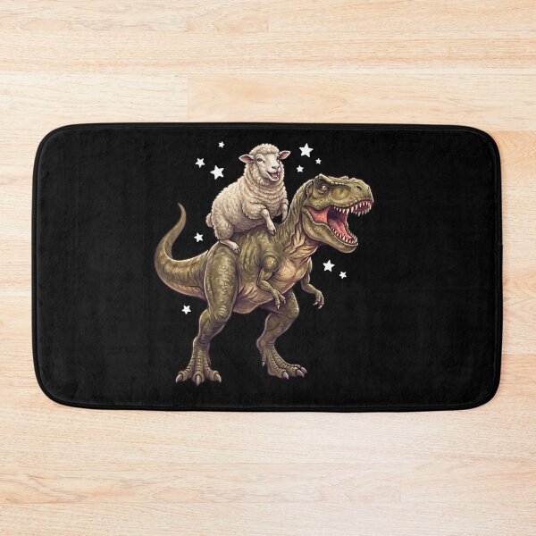 Item preview, Funny Sheep Riding T Rex Dinosaur Animal Lover designed and sold by TerryConnells.