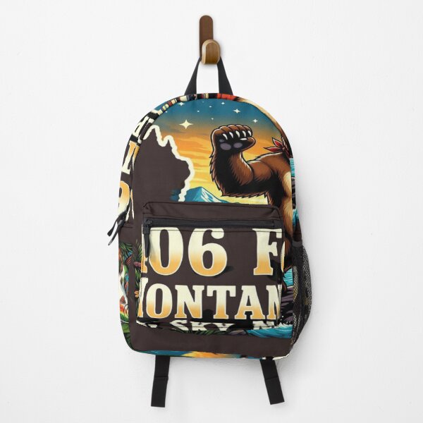 Item preview, 406 Montana Strong Forever Shirt | Big Sky Country Bear Graphic Tee | Western Outdoor Montana Pride Design designed and sold by Sushikidsntod.