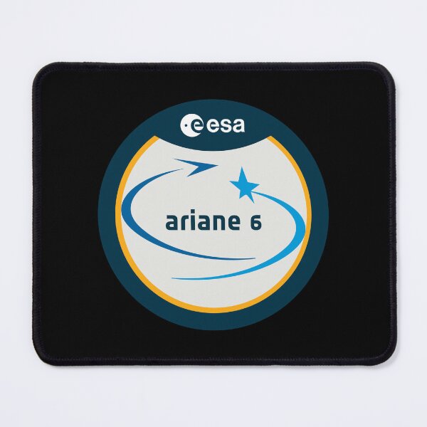 Item preview, Ariane 6 ESA Rocket Patch – European Space Launch Vehicle Design designed and sold by MeetinSpace.