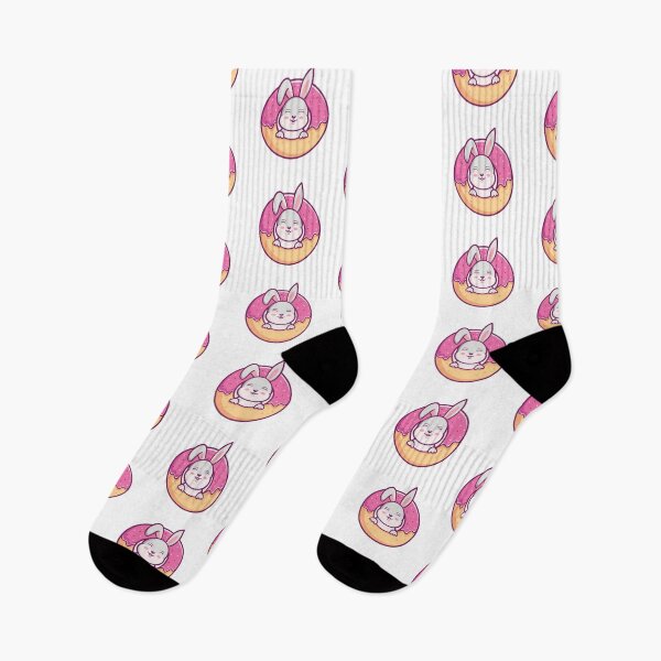Item preview, Cute Bunny Inside Pink Donut designed and sold by Romain V  Beaupré.
