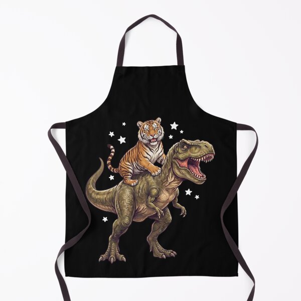 Item preview, Funny Tiger Riding T Rex Dinosaur Animal Lover designed and sold by TerryConnells.