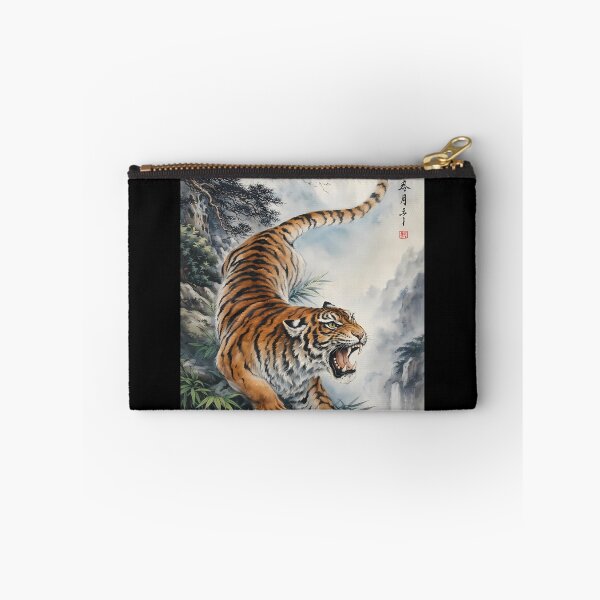 Item preview, Tiger in a Misty Landscape designed and sold by cuprum.
