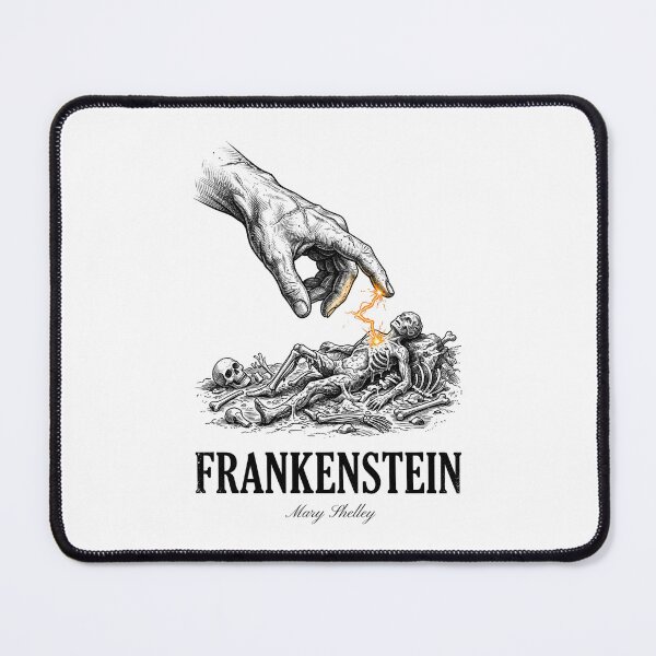 Item preview, Frankenstein Mary Shelley The Spark Of Life Creation designed and sold by Fenay Designs.