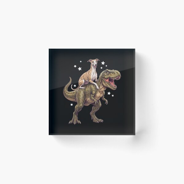 Item preview, Funny Whippet Riding T Rex Dinosaur Dog Lover designed and sold by TerryConnells.