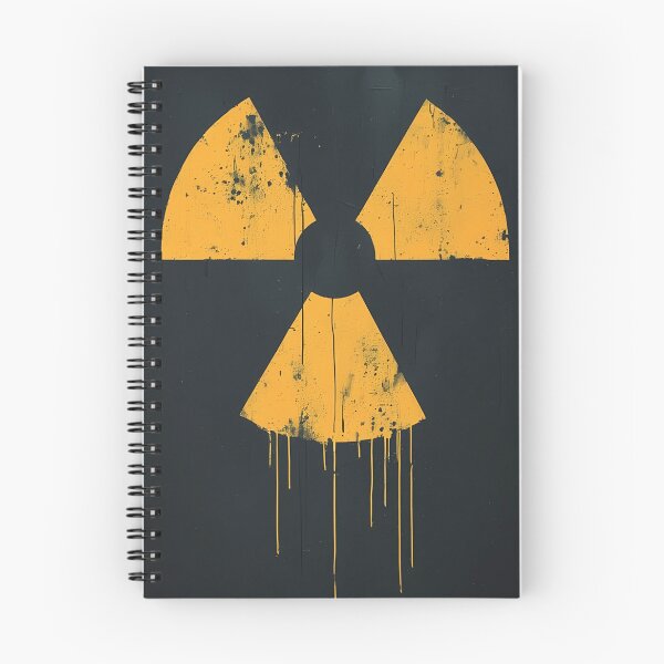 Aperçu de l'œuvre Symbole de rayonnement grunge créée et vendue par FunkyPunkz.