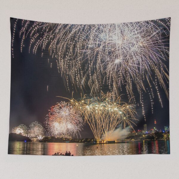 Item preview, NYE Fireworks on Sydney Harbour designed and sold by Ross.A.Campbell.
