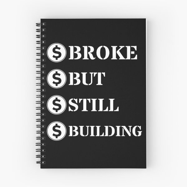 Item preview, Broke But Still Building Funny Mechanic Shirt – Car Guy DIY Humor Gift designed and sold by TwistedComicLab.