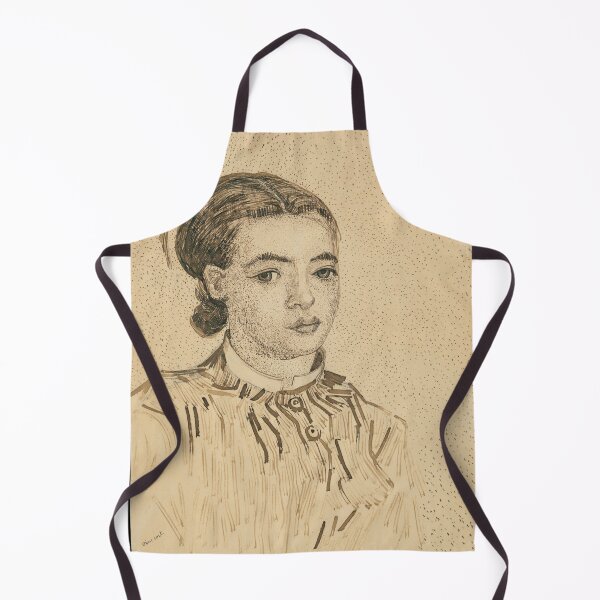 Item preview, La Mousme by Vincent van Gogh: Post Impressionist Portrait Poster designed and sold by artofuniverse.
