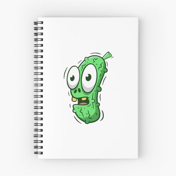 Aperçu de l'œuvre Personnage de dessin animé drôle de cornichon zombie créée et vendue par Romain V Beaupré.