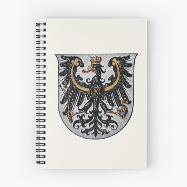 Item preview, Coat of Arms East Prussia — Black Eagle with FR Monogram and Royal Crown designed and sold by BestVarieties.
