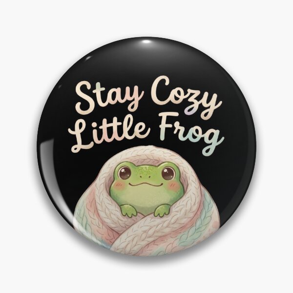 Item preview, Stay Cozy Little Frog – Cute Frog Aesthetic, Cottagecore Animal designed and sold by Im-Ara.