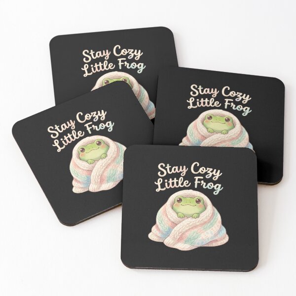 Item preview, Stay Cozy Little Frog – Cute Frog Aesthetic, Cottagecore Animal designed and sold by Im-Ara.
