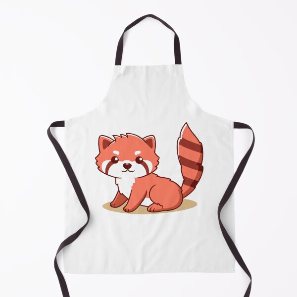 Item preview, Cute Red Panda Looking Back Illustration designed and sold by Romain V  Beaupré.