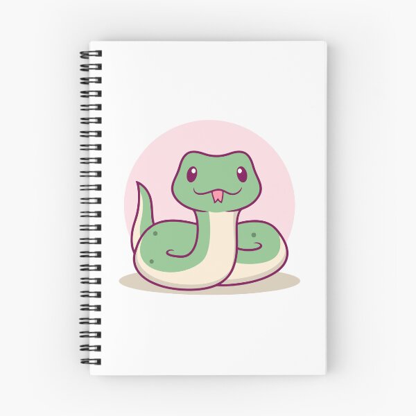 Item preview, Cute Kawaii Green Snake Cartoon designed and sold by Romain V  Beaupré.