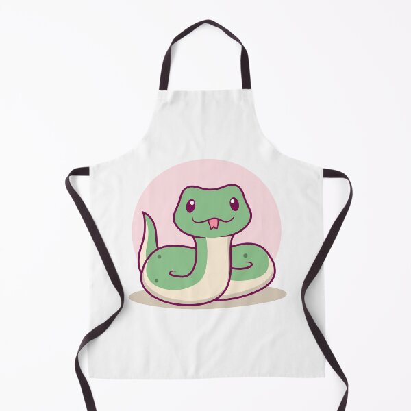Item preview, Cute Kawaii Green Snake Cartoon designed and sold by Romain V Beaupré.